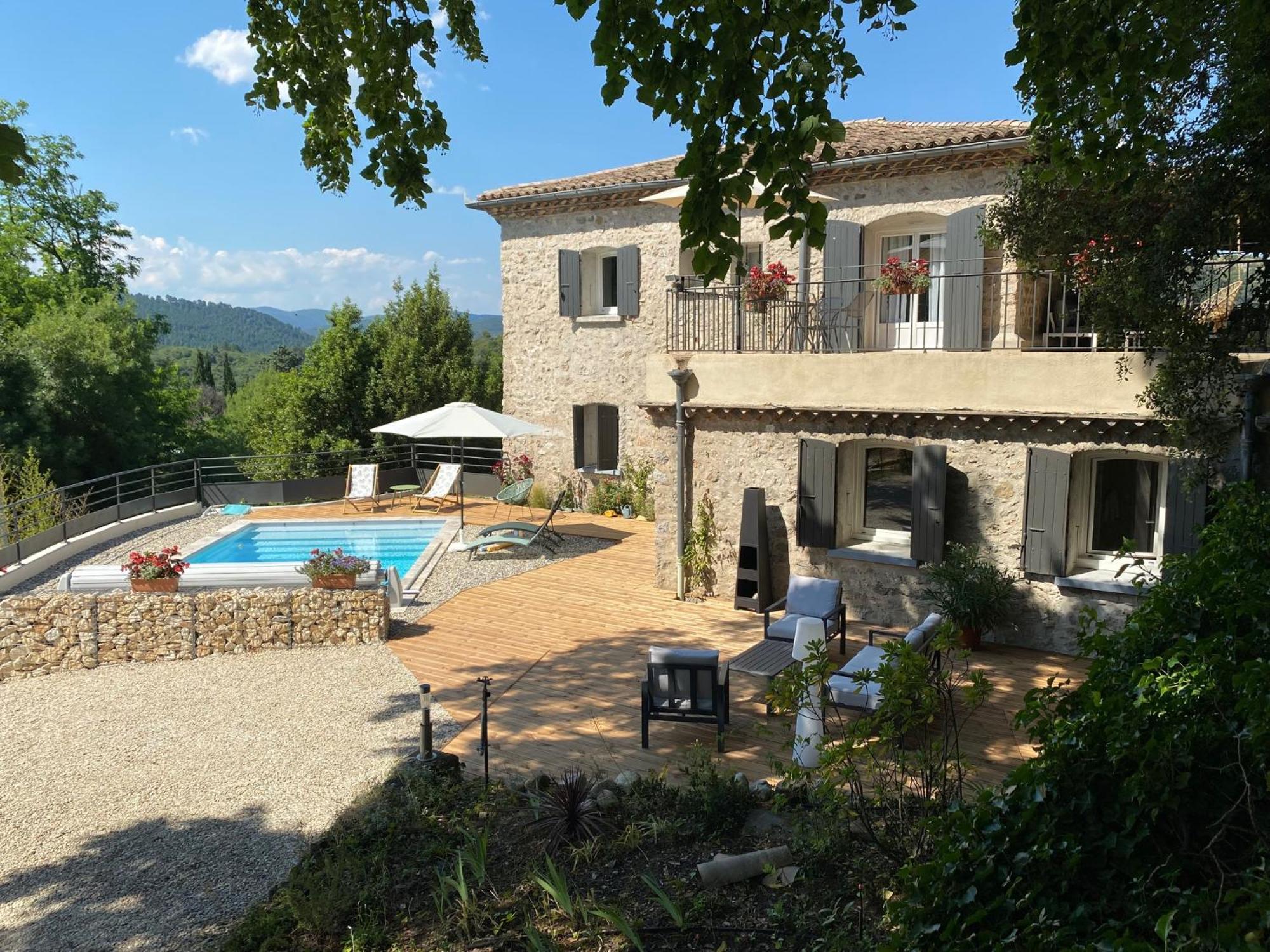 Chambres D'Hotes La Bastide St Julien Anduze Exterior foto